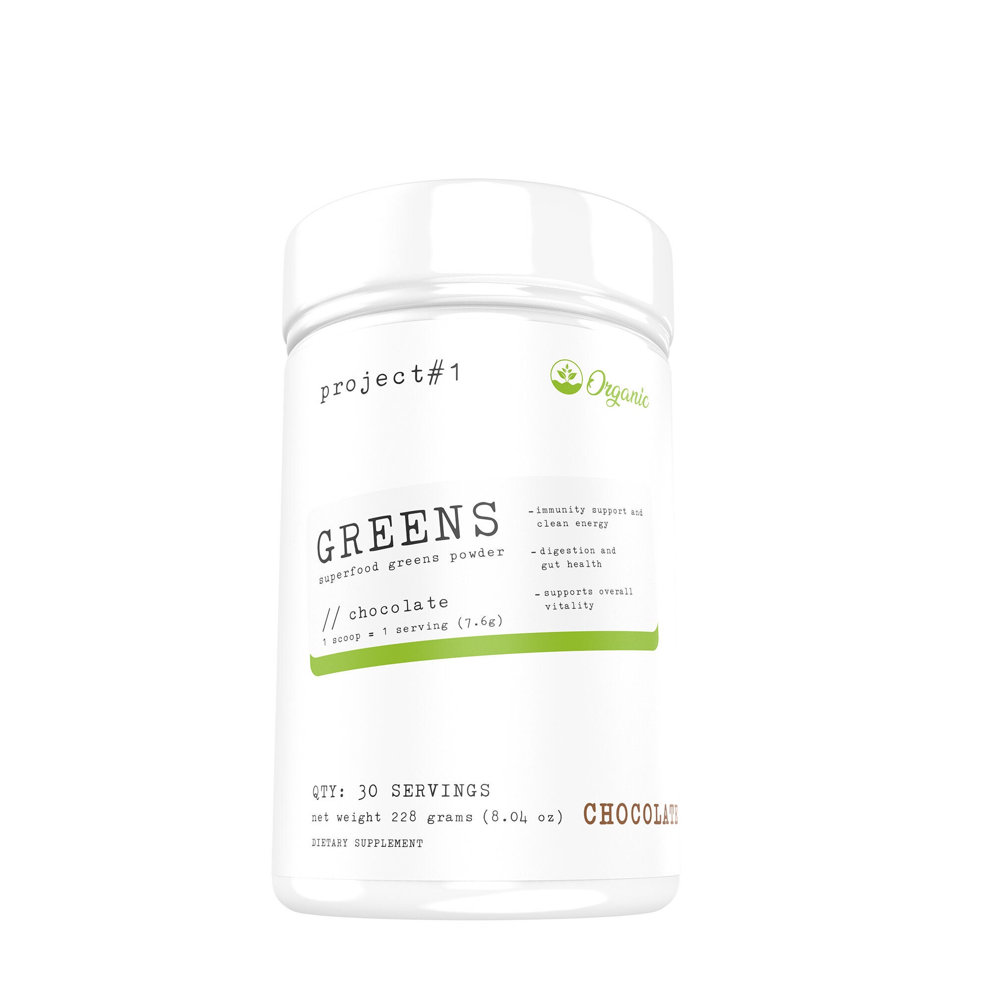 Greens Superfood - Chocolate - 8.04 oz. (30 Servings)  | GNC